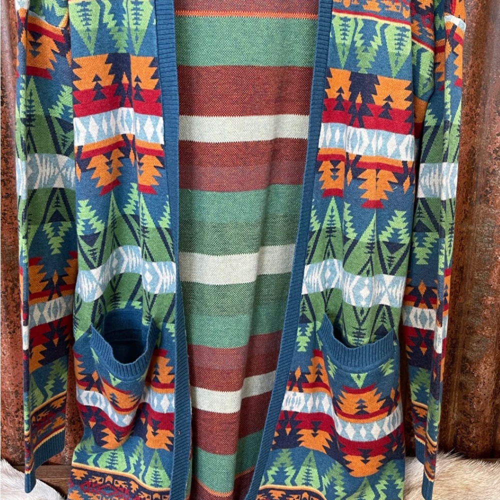 Tasha Polizzi Adobe Long Sweater Women Small